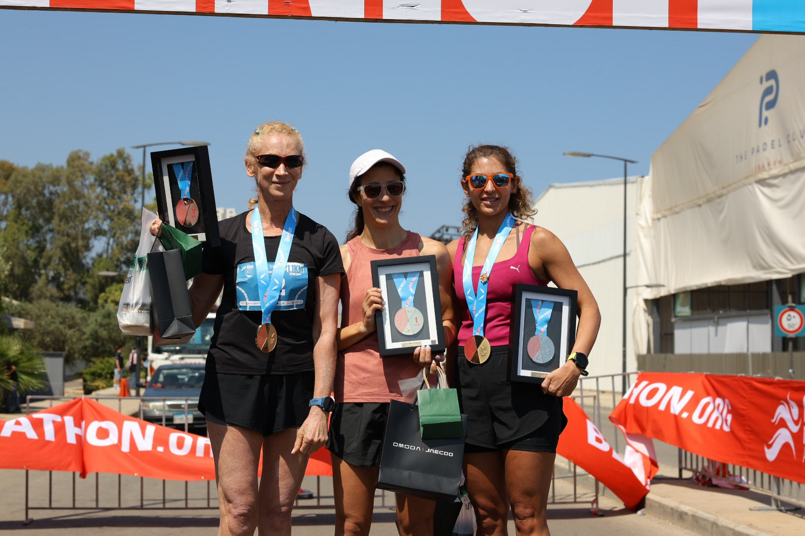 VO2 Atelier at BMA One Run 2026 — Podium Gifting in Beirut